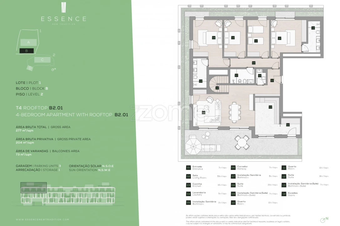 Apartamento T4 para Venda em Campanhã Foto 19
