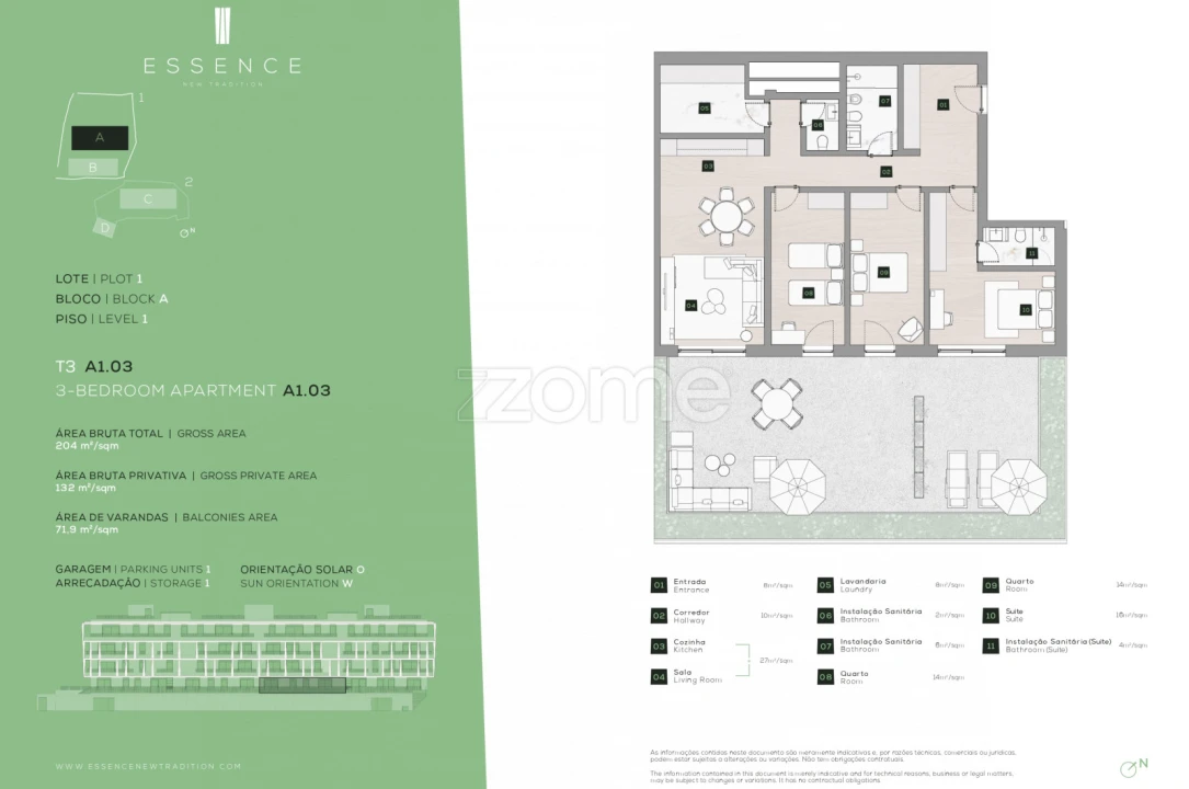 Apartamento T3 para Venda em Campanhã Foto 13