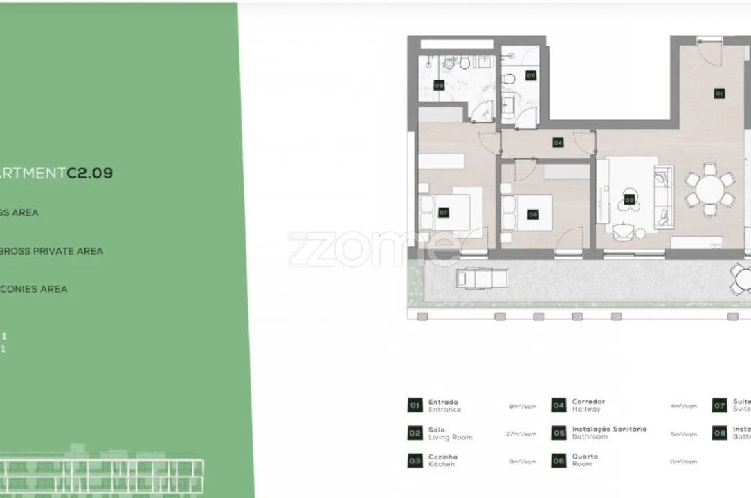 Apartamento T4 para Venda em Campanhã Foto 23