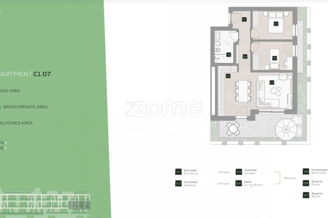Apartamento T4 para Venda em Campanhã Foto 21
