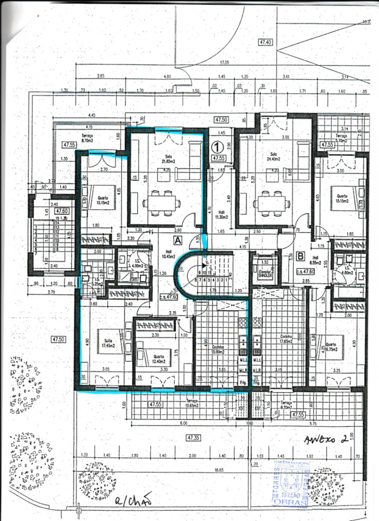 Apartamento T3 para Venda em São Pedro da Cadeira Foto 61