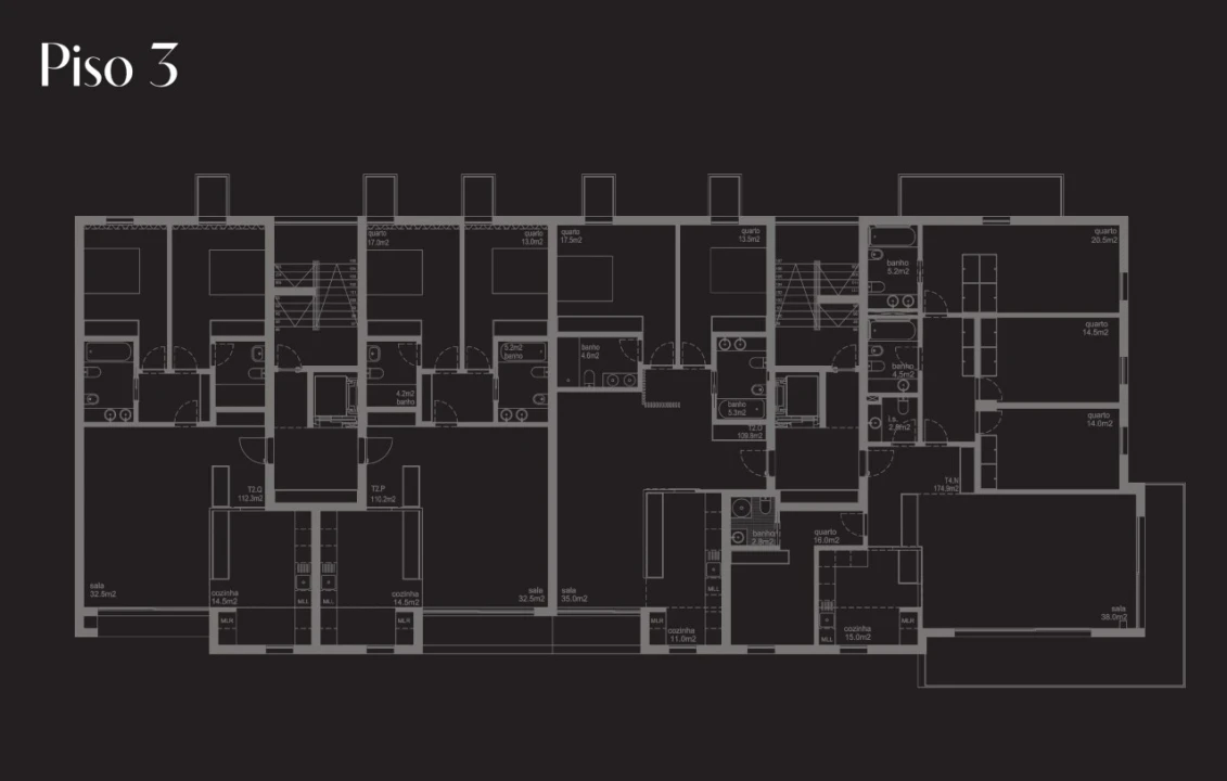 Apartamento para Venda em Glória e Vera Cruz Planta 6