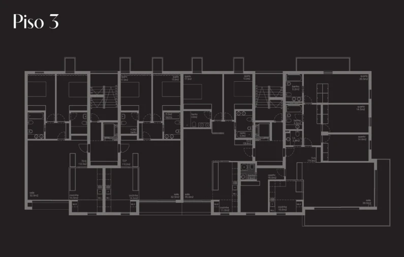 Apartamento para Venda em Glória e Vera Cruz Planta 6