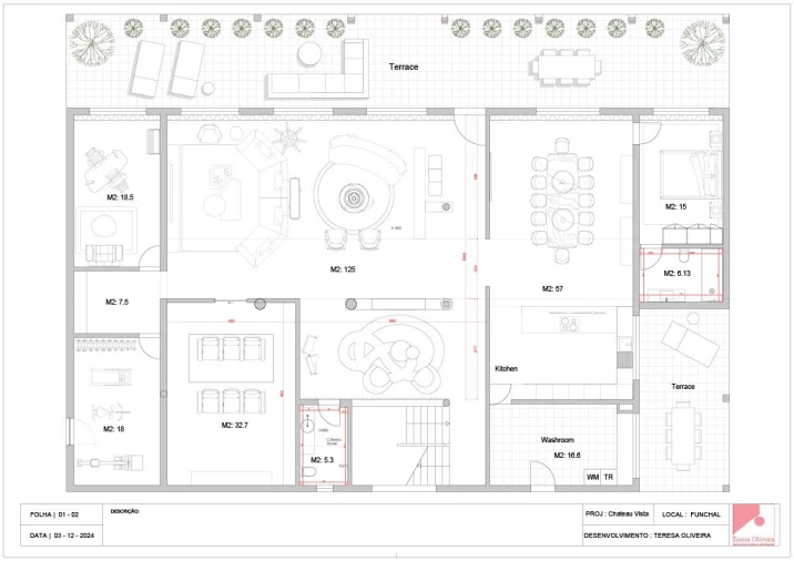 Moradia T5 para Venda em São Gonçalo Planta 3
