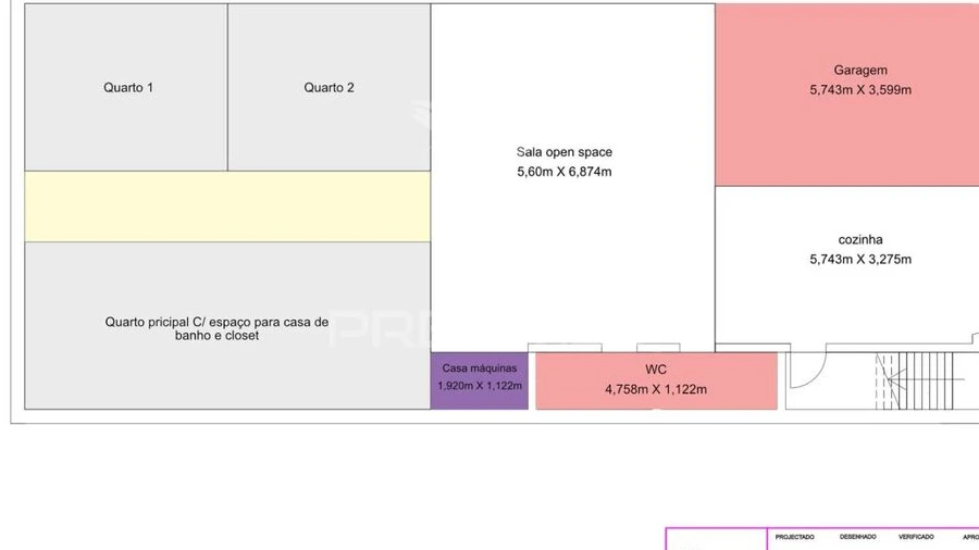 Apartamento T2 para Venda em São João Baptista