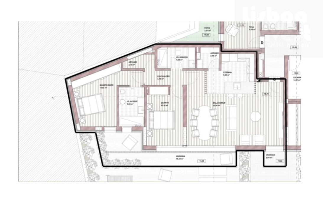 Apartamento T2 para Venda em Glória e Vera Cruz Foto 28