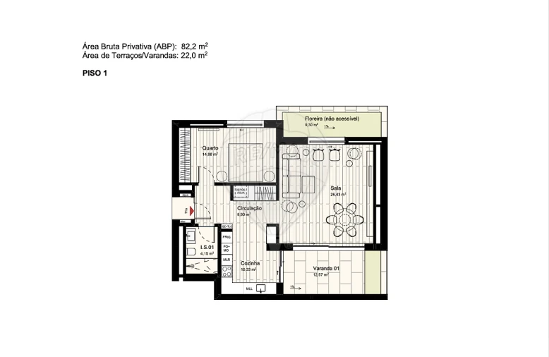 Apartamento T1 para Venda em Cascais e Estoril Foto 32