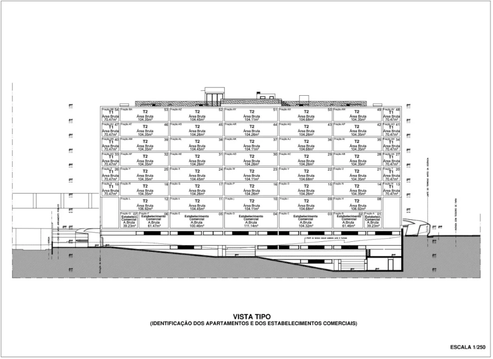Apartamento T2 para Venda em São Martinho Planta 2