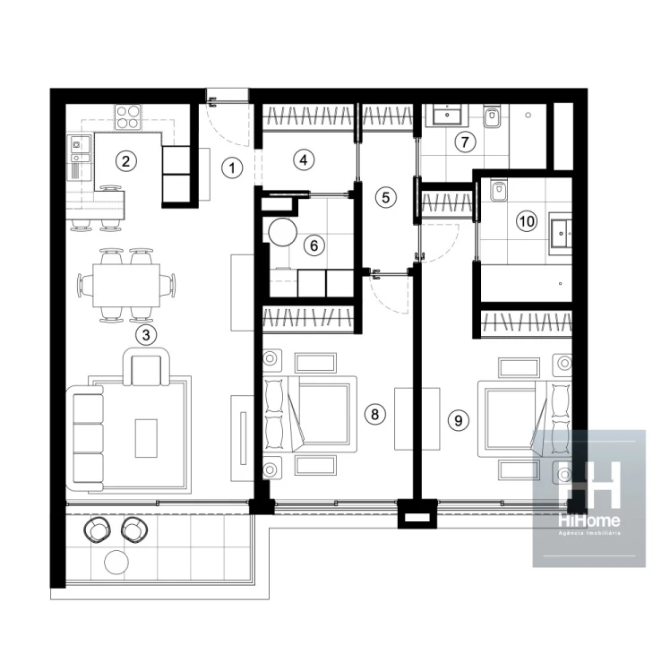 Apartamento T2 para Venda em São Martinho Foto 36