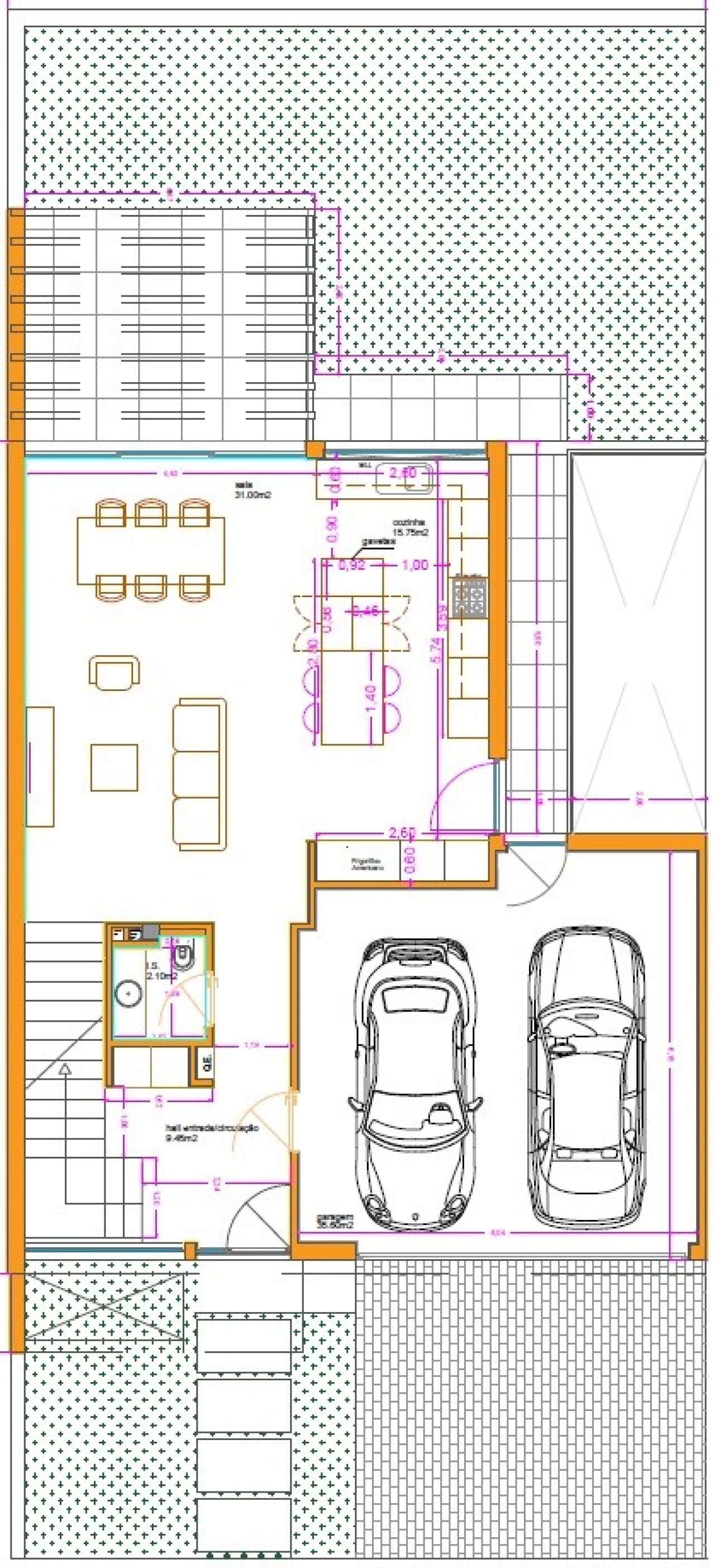 Moradia T3 para Venda em Palmeira Planta 2