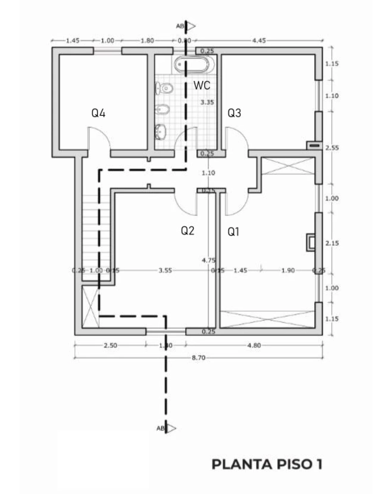 Moradia T4 para Venda em Aljubarrota Planta 2