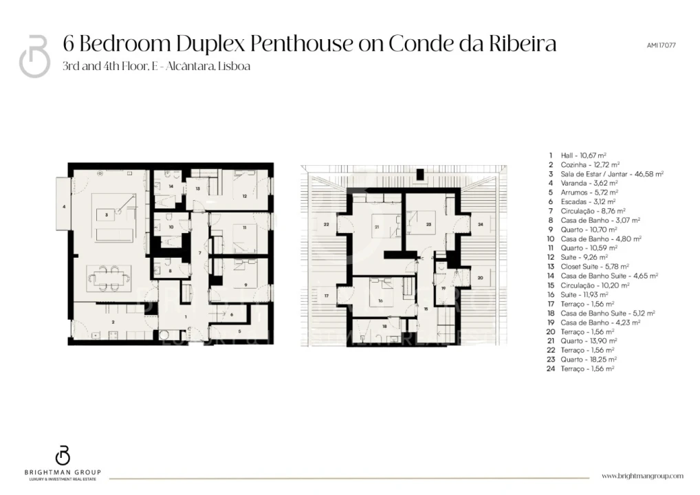 Apartamento T6 para Venda em Alcantara Foto 13