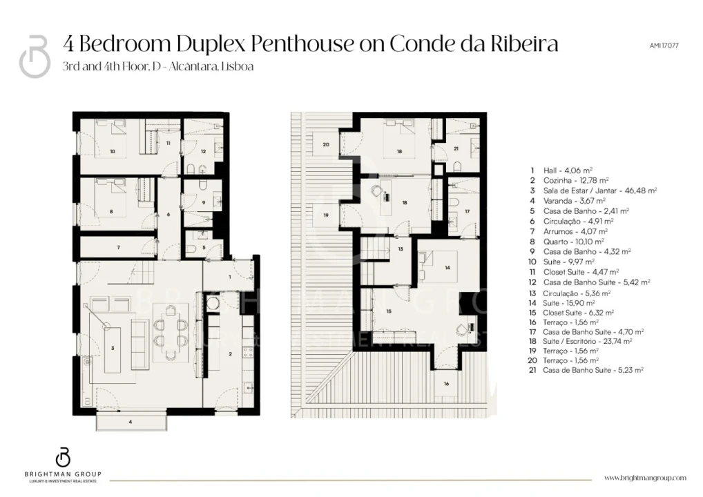 Apartamento T4 para Venda em Alcantara Foto 13