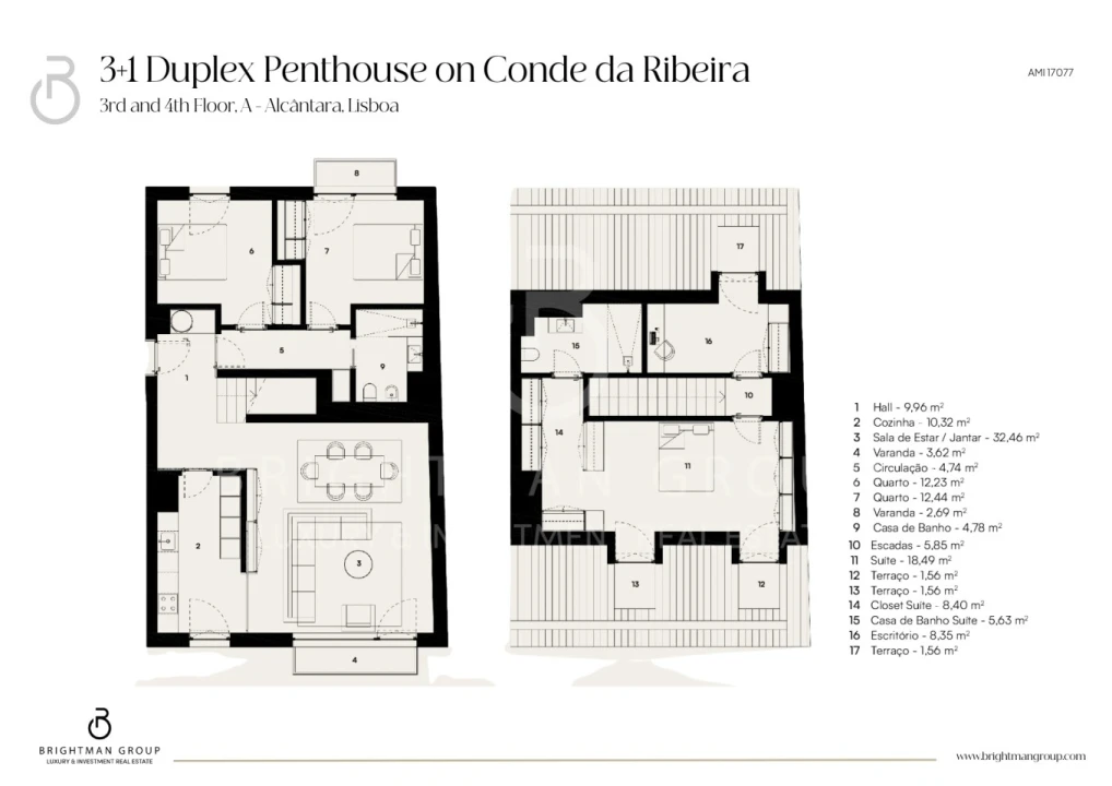 Apartamento T3 para Venda em Alcantara Foto 13
