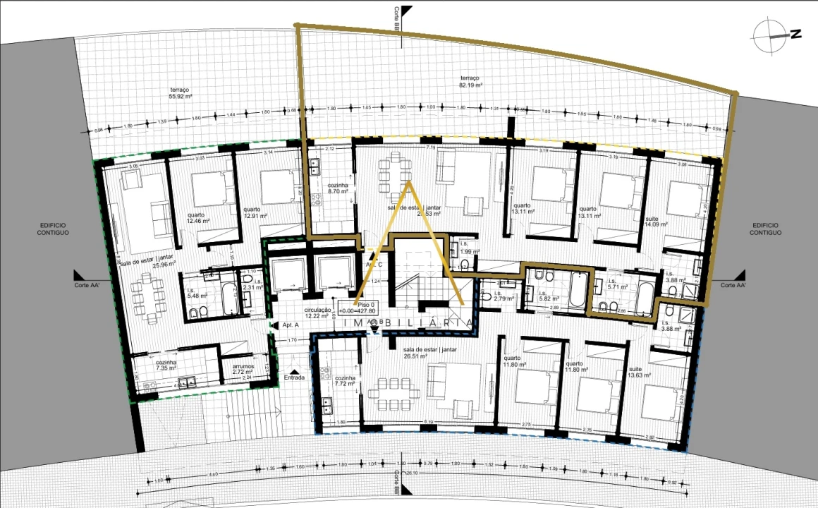 Apartamento T3 para Venda em Repeses e São Salvador Foto 7