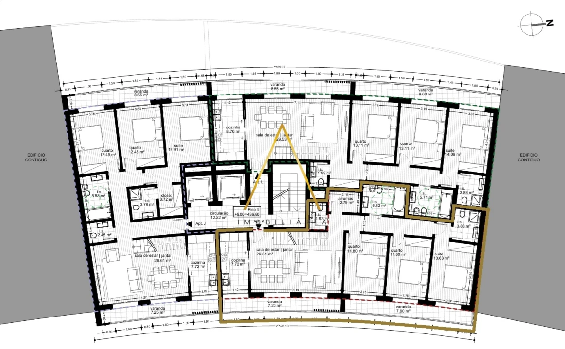 Apartamento T3 para Venda em Repeses e São Salvador Foto 6
