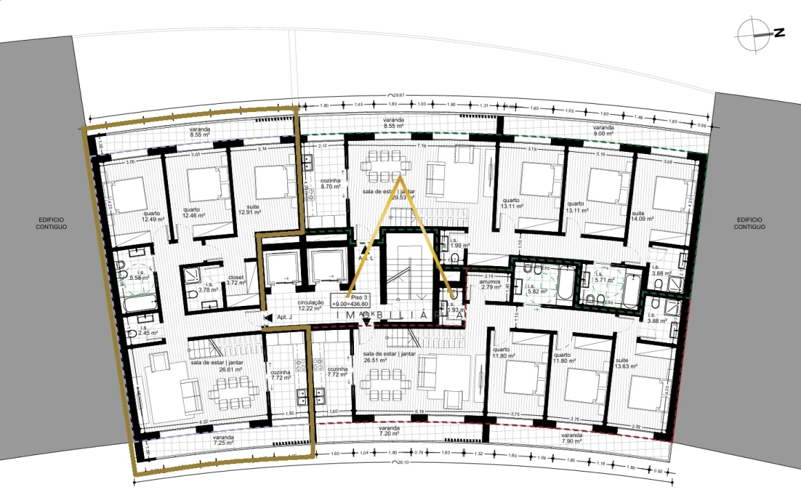 Apartamento T3 para Venda em Repeses e São Salvador Foto 6