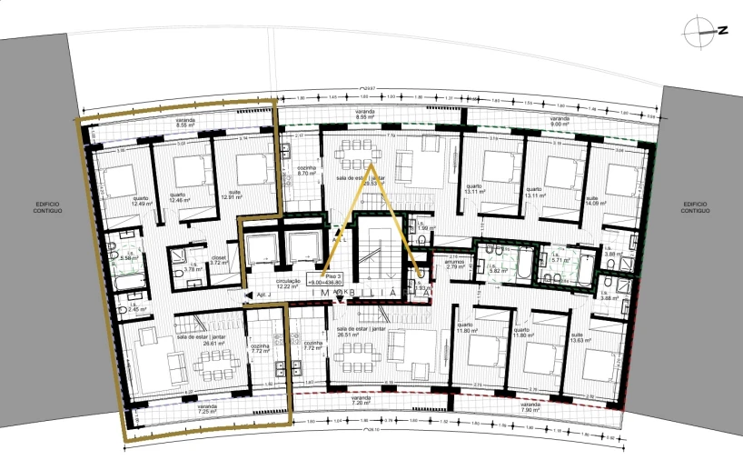 Apartamento T3 para Venda em Repeses e São Salvador Foto 6