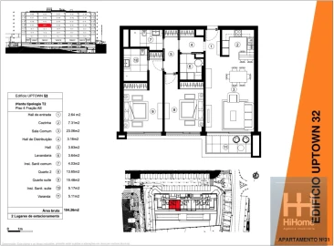 Apartamento T2 para Venda em São Martinho