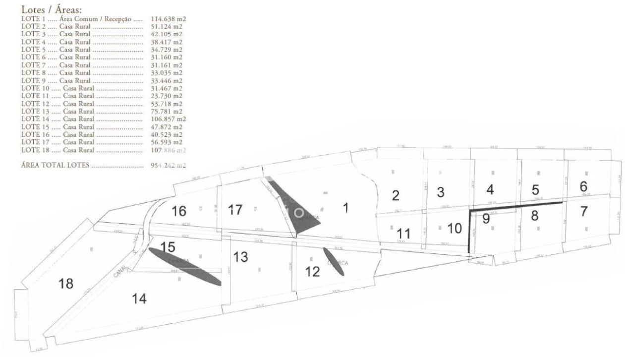 Quinta T3 para Venda em Alvalade Foto 27