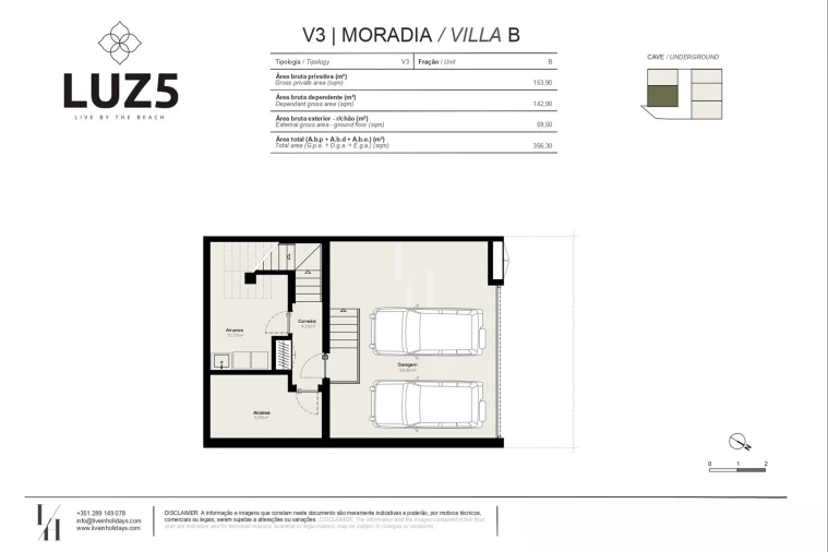Moradia T3 para Venda em Luz Foto 12