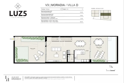 Moradia T3 para Venda em Luz