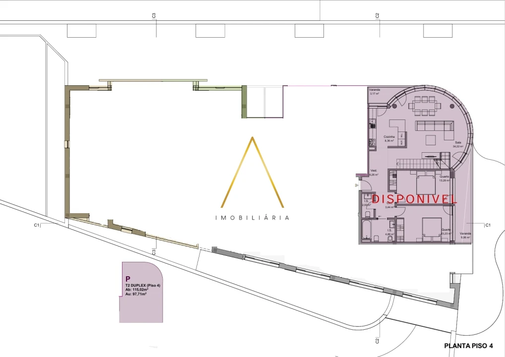 Apartamento T4 para Venda em Repeses e São Salvador Foto 8