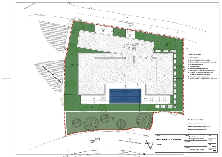 Moradia T4 para Venda em Calheta Planta 1