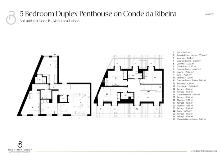 Apartamento T5 para Venda em Alcantara Foto 13