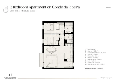 Apartamento T2 para Venda em Alcantara