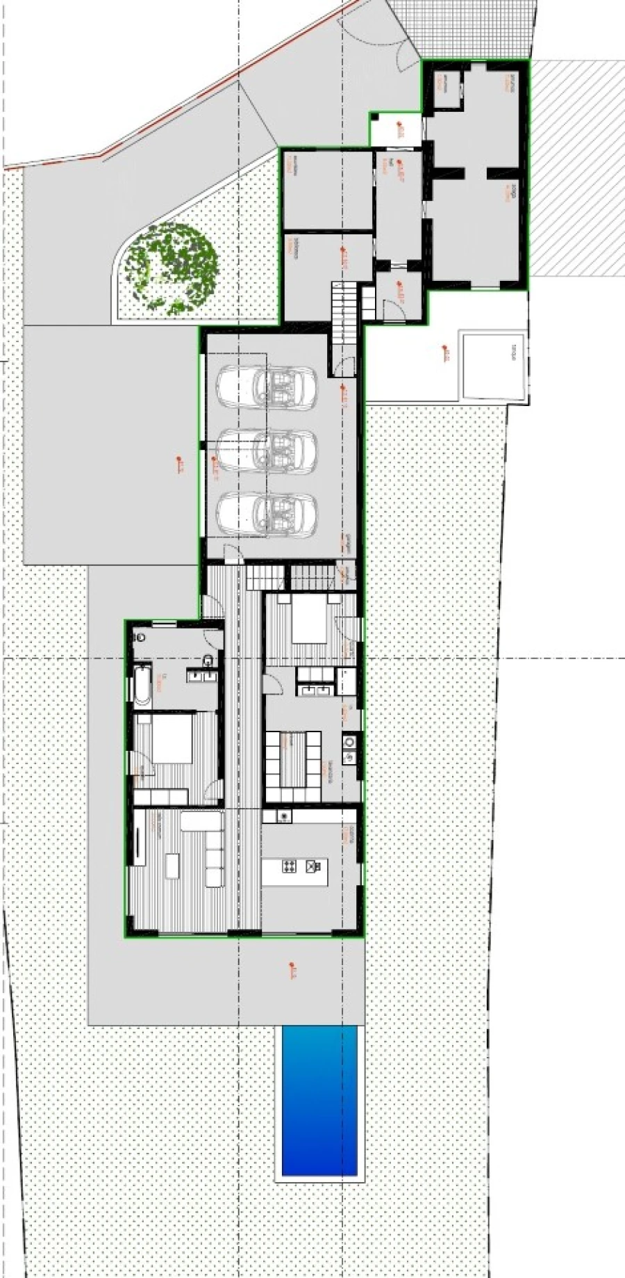 Moradia T5 para Venda em Almancil Planta 2