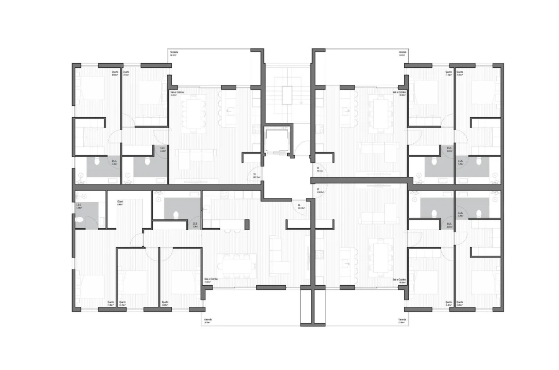 Apartamento T3 para Venda em Poiares (Santo Andre) Foto 12