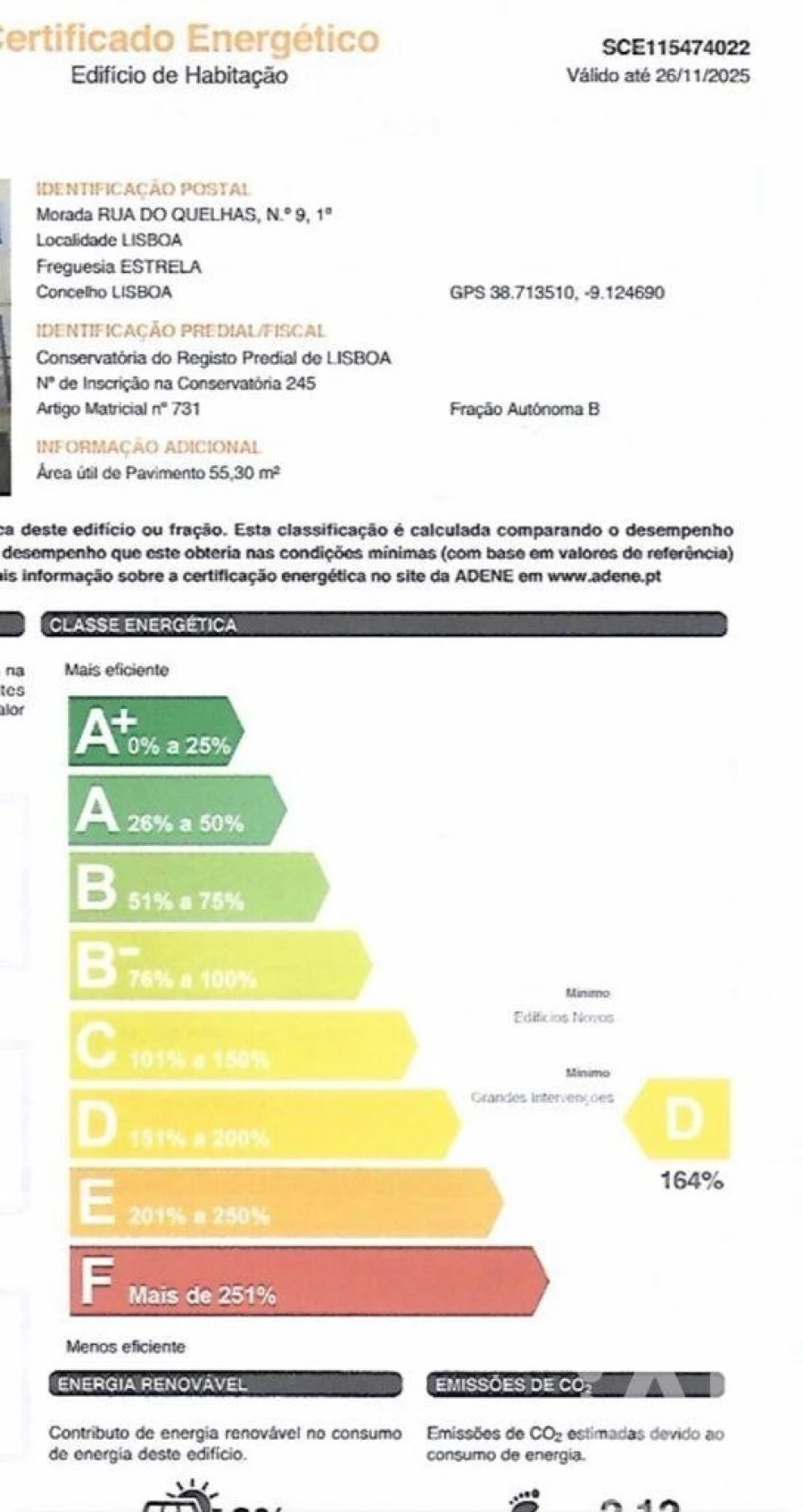 Apartamento T2 para Arrendamento em Estrela Foto 30