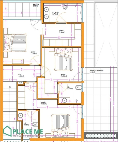 Moradia T3 para Venda em Palmeira