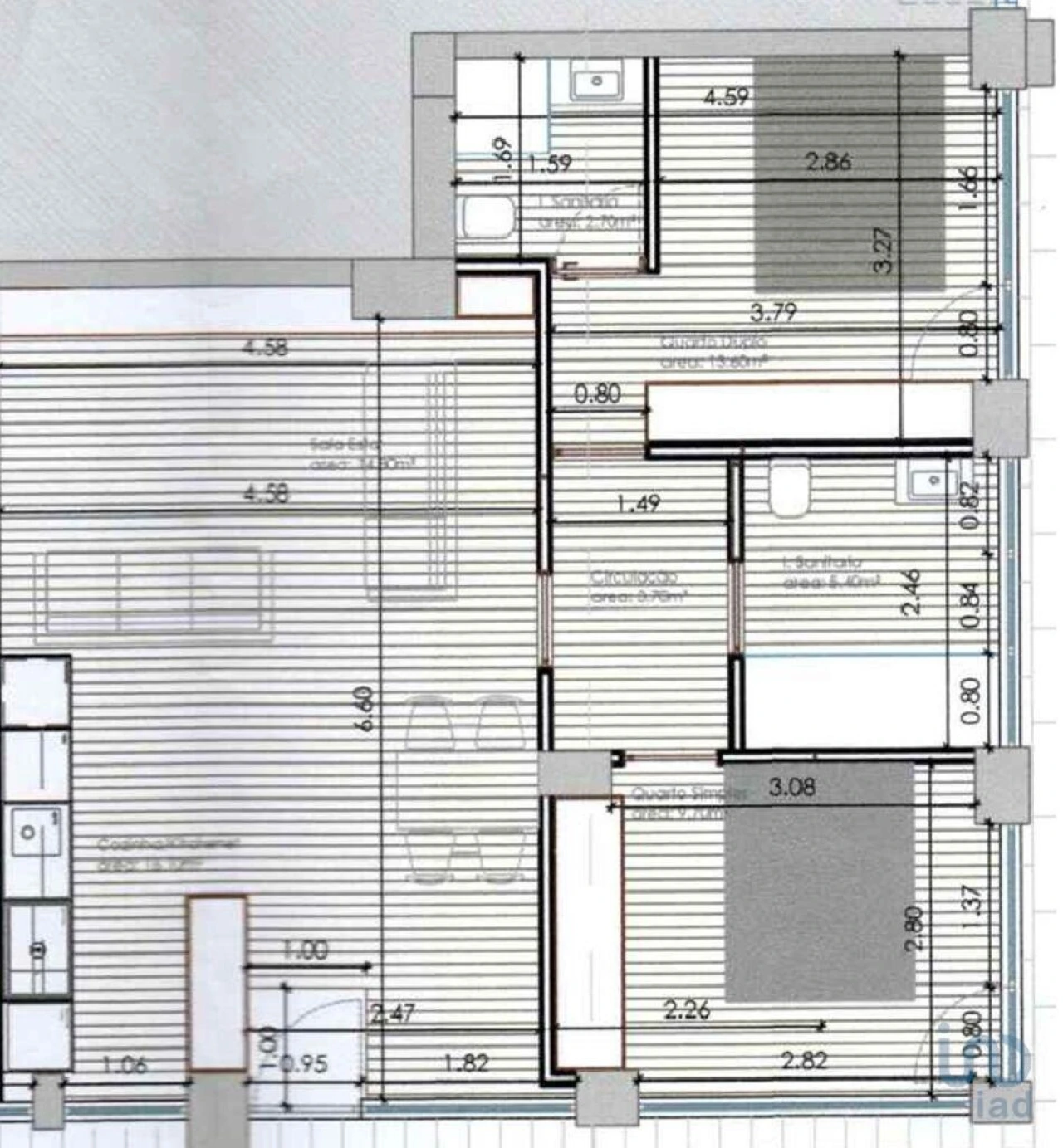 Apartamento T2 para Venda em Darque Foto 13