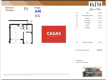 Apartamento T1 para Venda em Estreito de Camara de Lobos