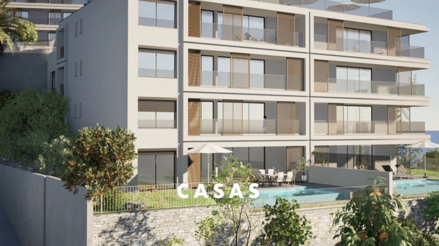 Apartamento T1 para Venda em Estreito de Camara de Lobos Foto 2