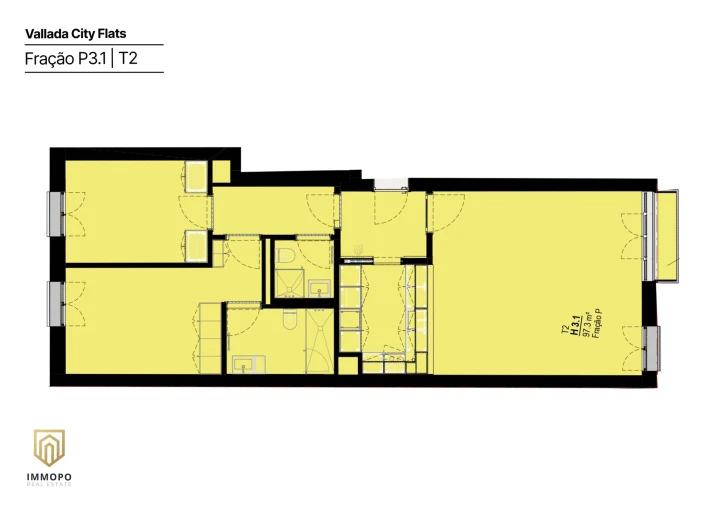 Apartamento T2 para Venda em Bonfim Foto 19