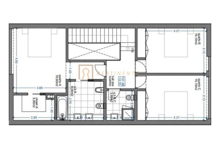 Moradia T3 para Venda em Milheiros Foto 17