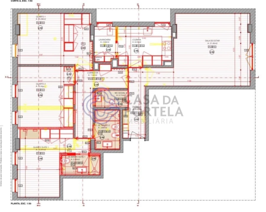 Apartamento T3 para Venda em Lordelo do Ouro e Massarelos Foto 44
