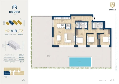 Apartamento T3 para Venda em Santa Marinha e São Pedro da Afurada