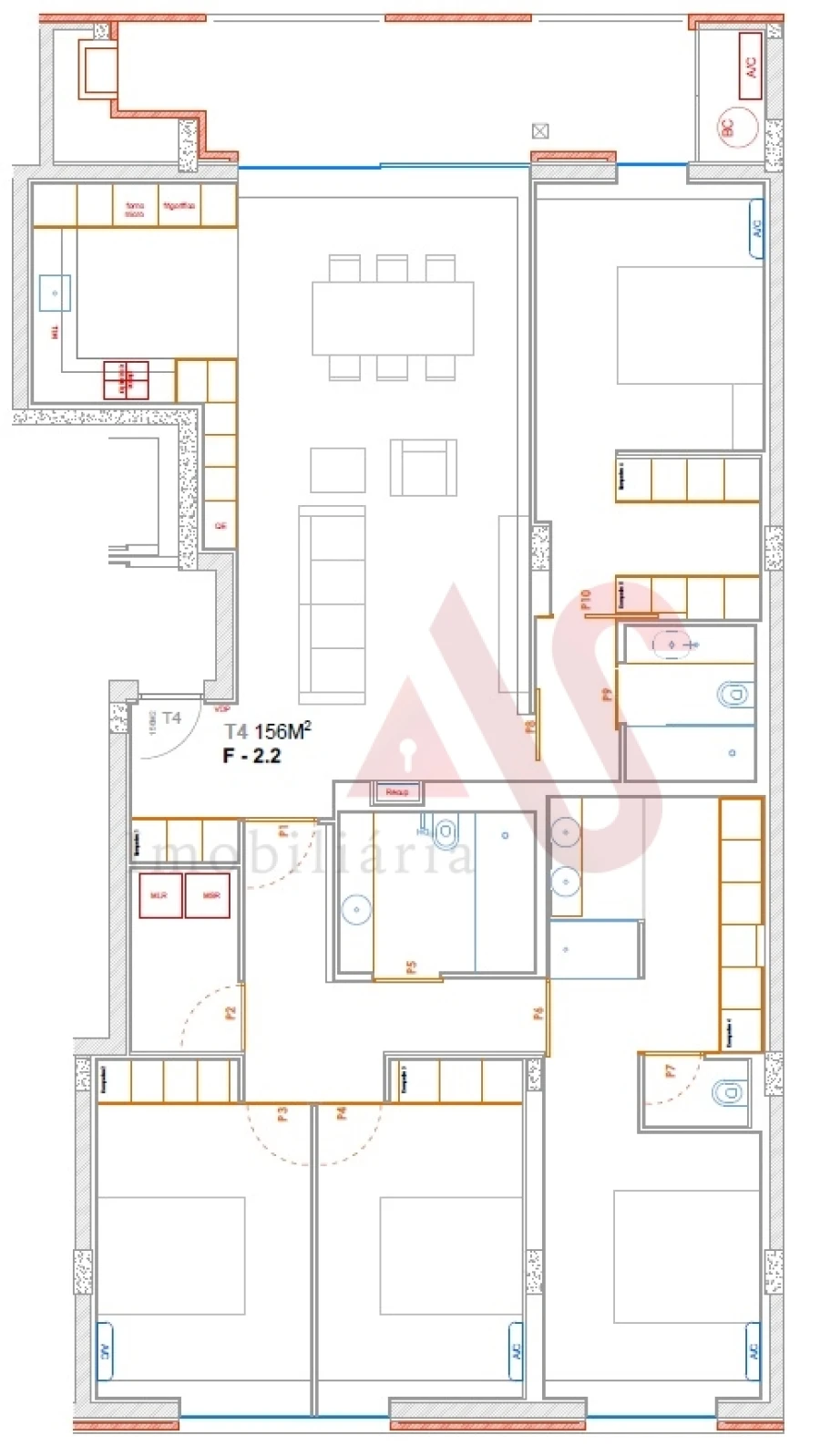 Apartamento T4 para Venda em Costa Foto 30