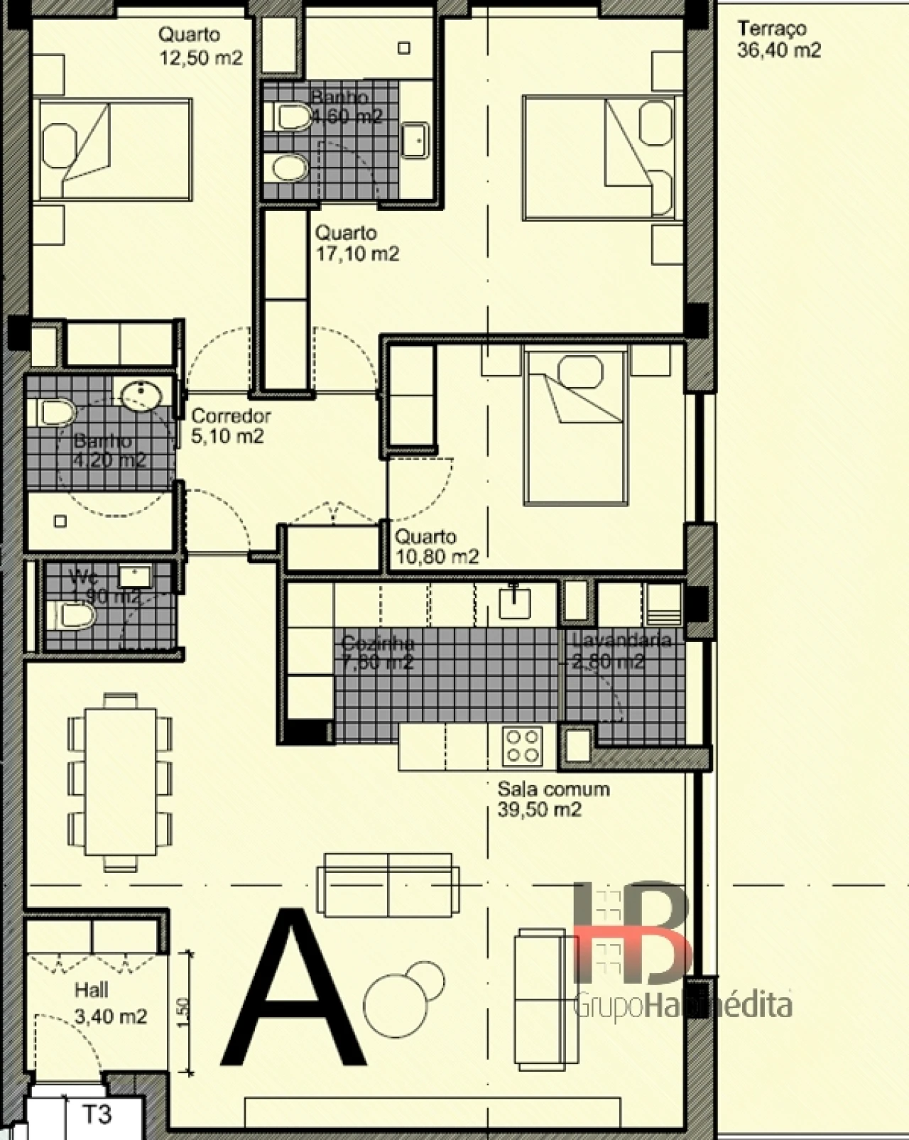 Apartamento T3 para Venda em Ermesinde Foto 10