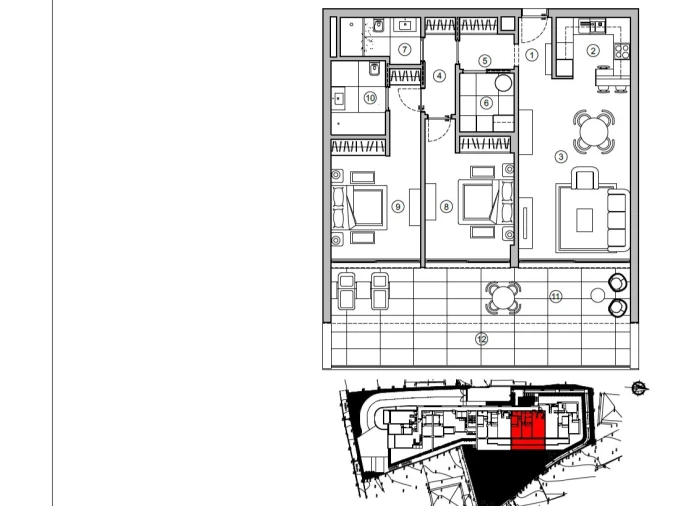 Apartamento T2 para Venda em Machico Planta 1