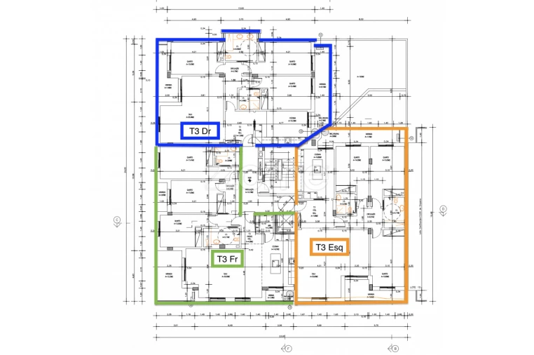 Apartamento T3 para Venda em Montijo e Afonsoeiro Planta 1