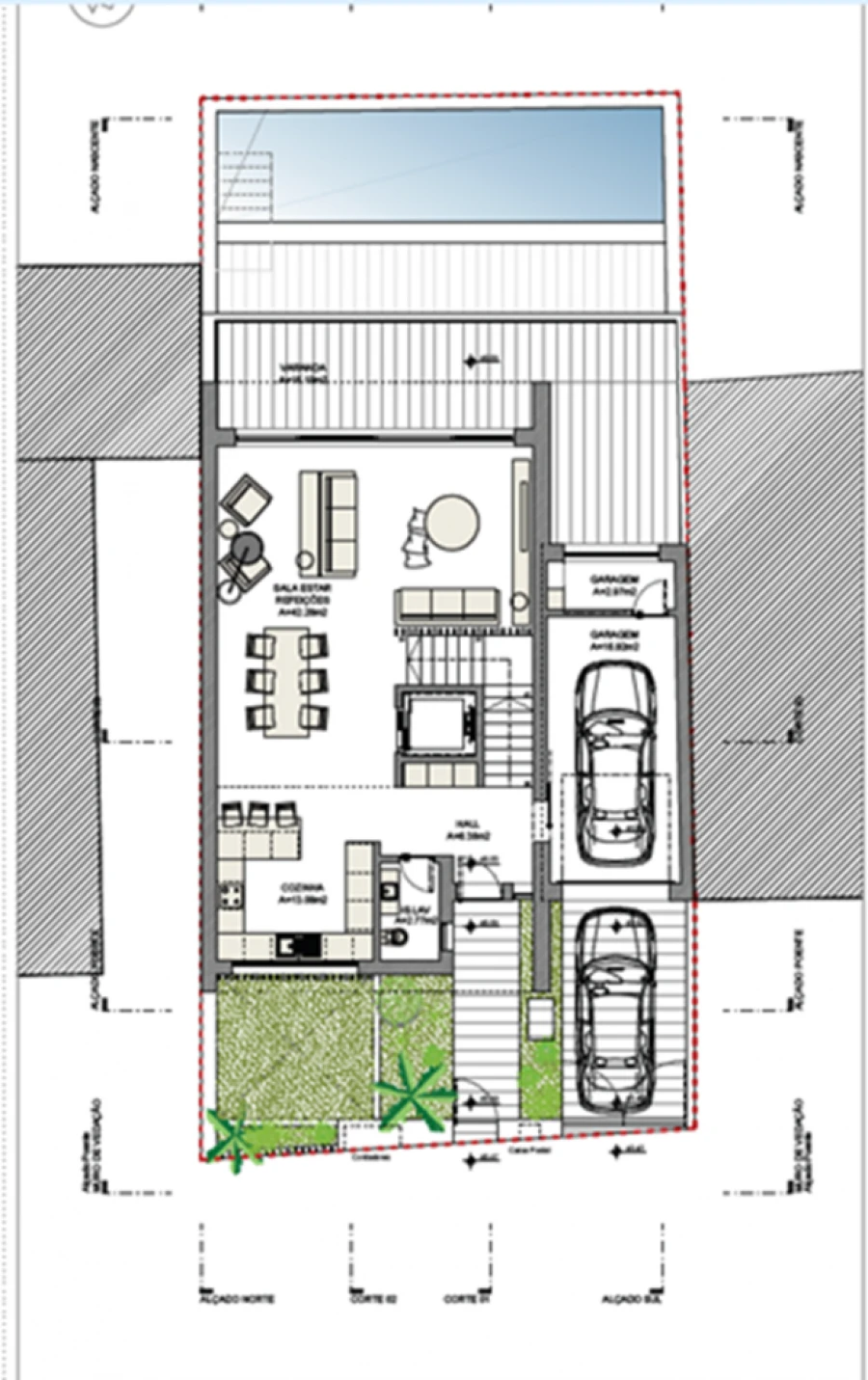 Moradia T9 para Venda em Loures Planta 1