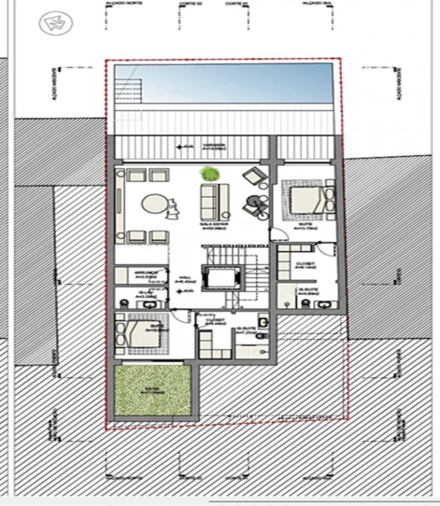 Moradia T9 para Venda em Loures Planta 3