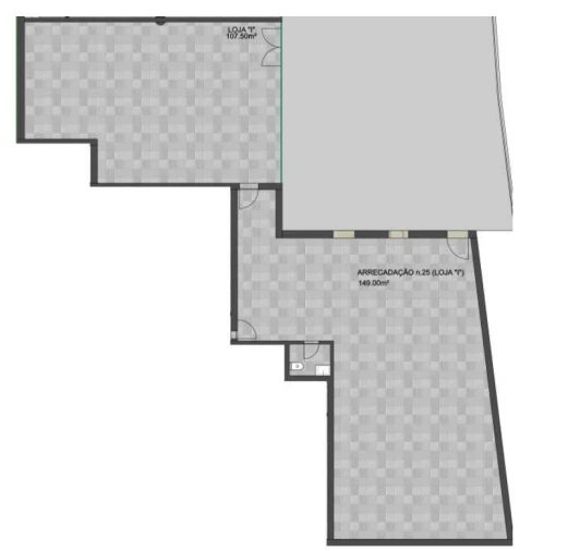 Loja para Arrendamento em Funchal (Se) Planta 2