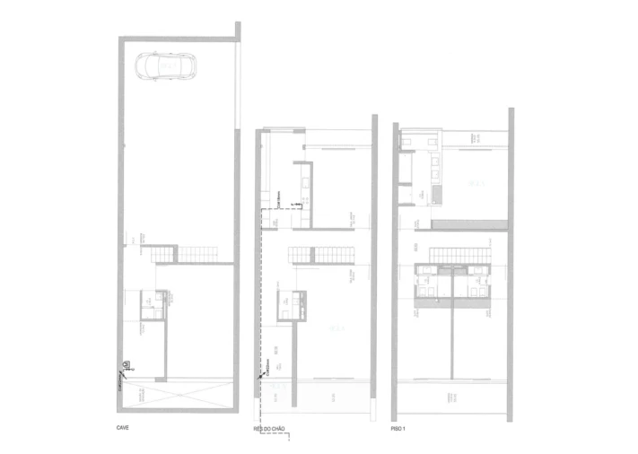 Moradia T3 para Venda em Madalena Planta 1