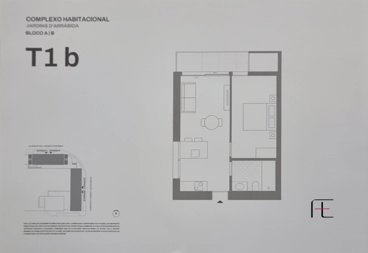 Apartamento T1 para Venda em Santa Marinha e São Pedro da Afurada Foto 10
